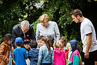 Bundeskanzlerin Angela Merkel beim Tag der kleinen Forscher 2016 in Berlin